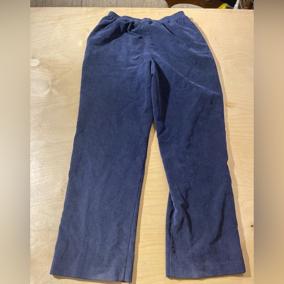Alfred  Dunner Pull On Corduroy Pants Size 12 (KD) - Picture 14 of 15